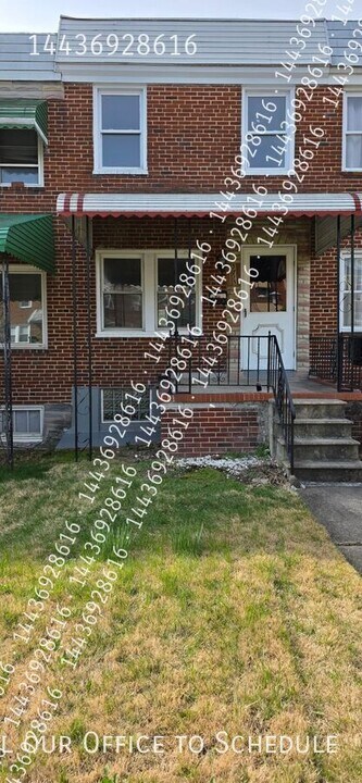 1040 N Bentalou St in Baltimore, MD - Building Photo