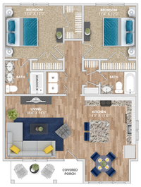 Seaglass Cottage Apartment Homes - 12