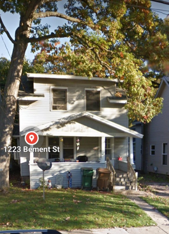 property at 1223 Bement St