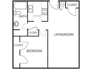 Silver Oaks in Tampa, FL - Foto de edificio - Floor Plan