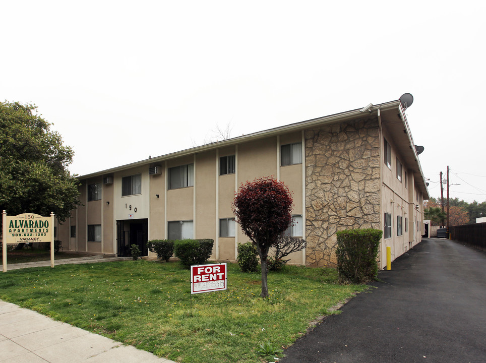 Alvarado Apartments in Pomona, CA - Building Photo