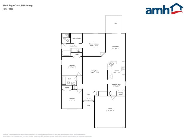 1844 Saga Ct in Middleburg, FL - Foto de edificio - Building Photo