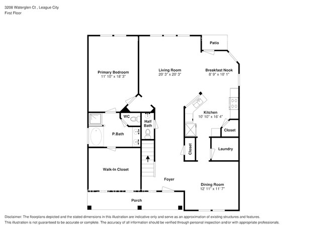 3208 Waterglen Ct in League City, TX - Building Photo - Building Photo