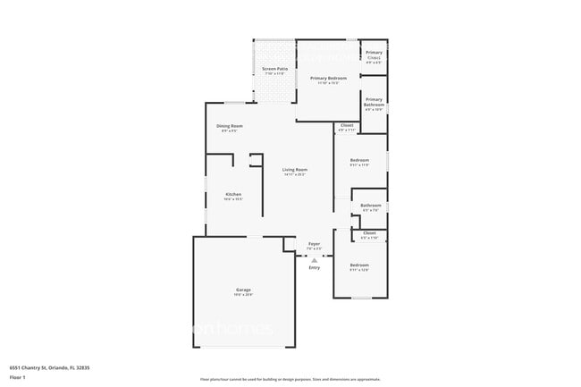 6551 Chantry St in Orlando, FL - Foto de edificio - Building Photo
