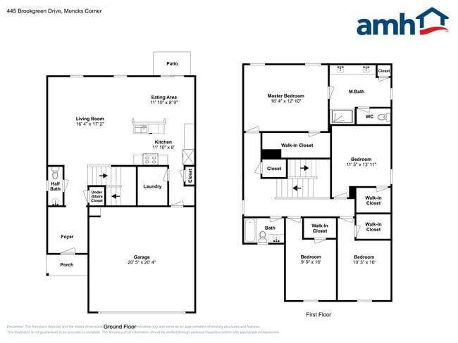 445 Brookgreen Dr in Moncks Corner, SC - Foto de edificio - Building Photo