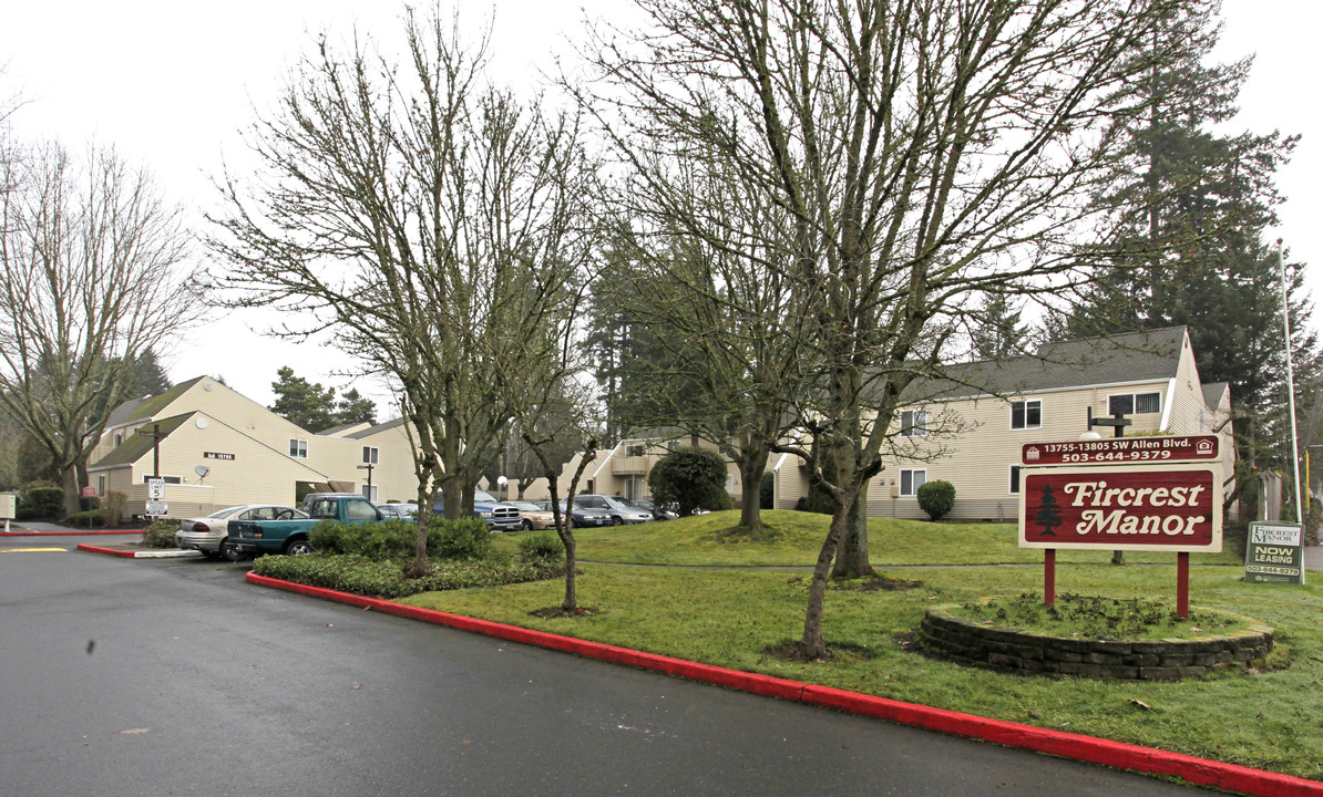 Fircrest Manor Apartments in Beaverton, OR - Building Photo