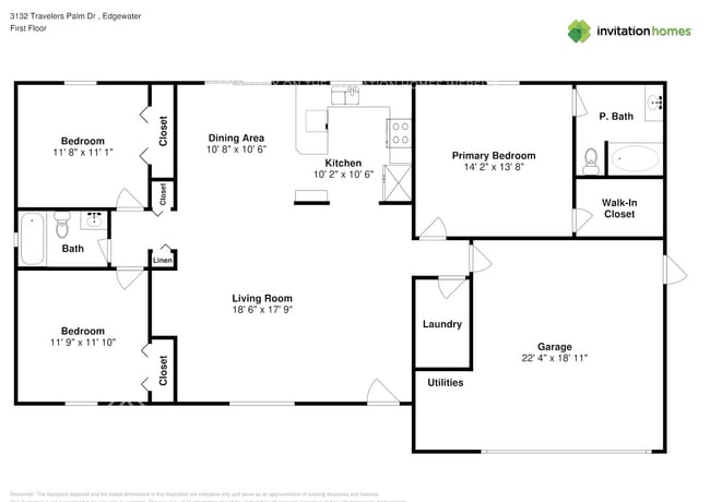 3132 Travelers Palm Dr in Edgewater, FL - Building Photo - Building Photo
