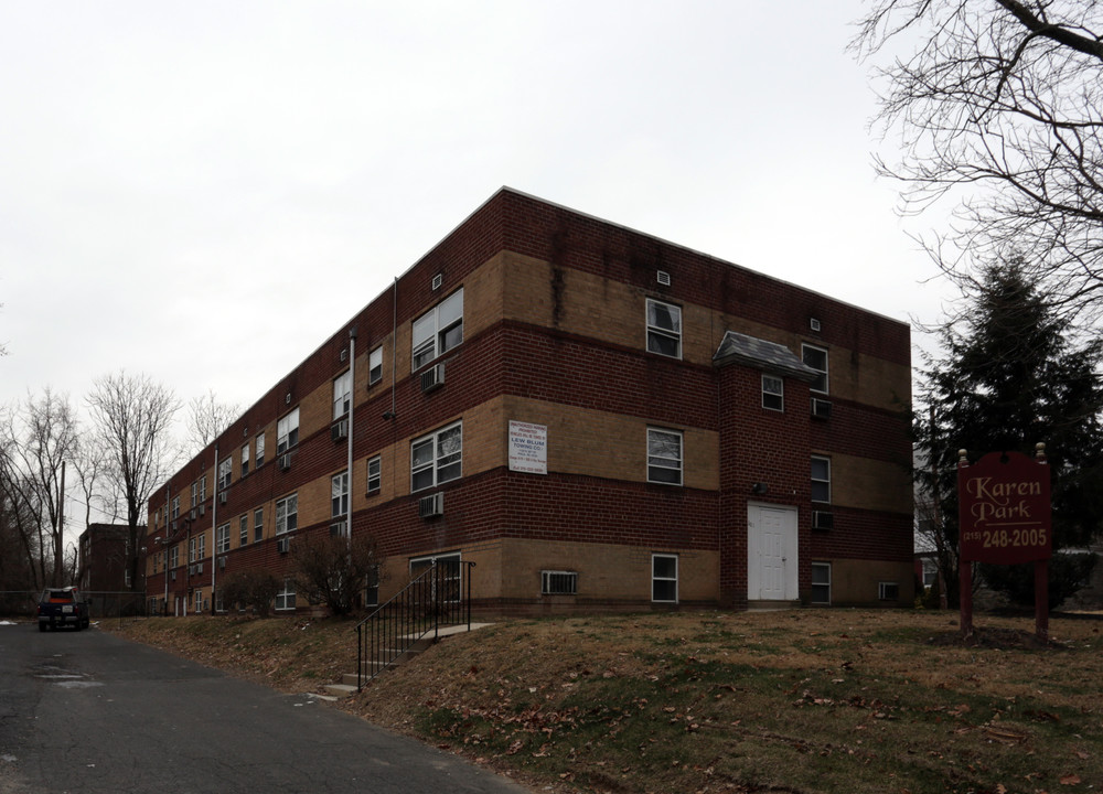 Karen Park Apartments in Philadelphia, PA - Building Photo