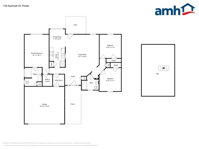 134 Aquinnah Dr in Pooler, GA - Building Photo - Building Photo