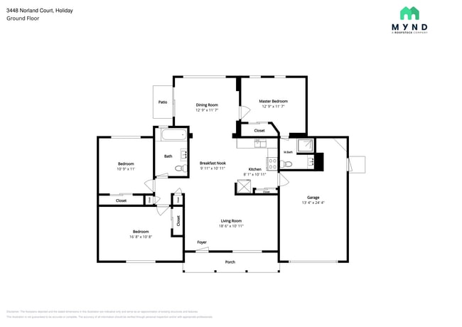 3448 Norland Ct in Holiday, FL - Foto de edificio - Building Photo