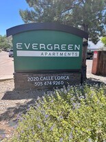 Evergreen Apartments in Santa Fe, NM - Building Photo