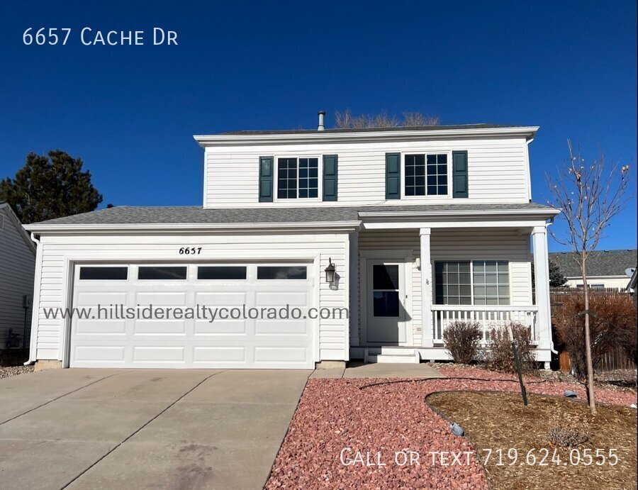 6657 Cache Dr in Colorado Springs, CO - Foto de edificio