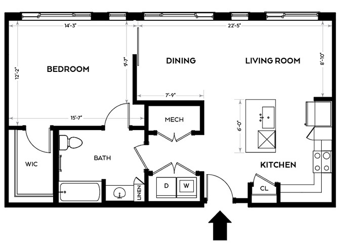 The Griffin Royal Oak Apartments in Royal Oak, MI | ApartmentHomeLiving.com