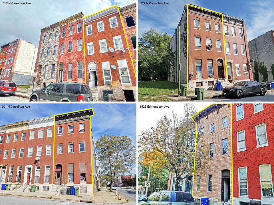 601 N Carrollton Ave in Baltimore, MD - Building Photo