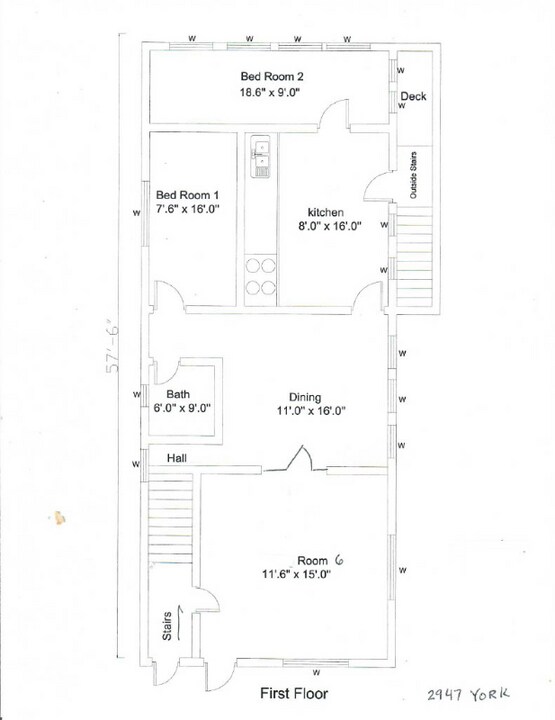 2947 York St-Unit -main floor in Kansas City, MO - Building Photo