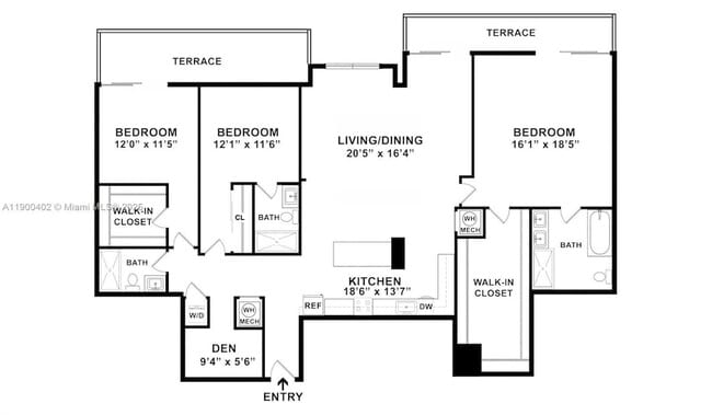 101 Diplomat Pkwy, Unit 2705 in Hallandale Beach, FL - Building Photo - Building Photo
