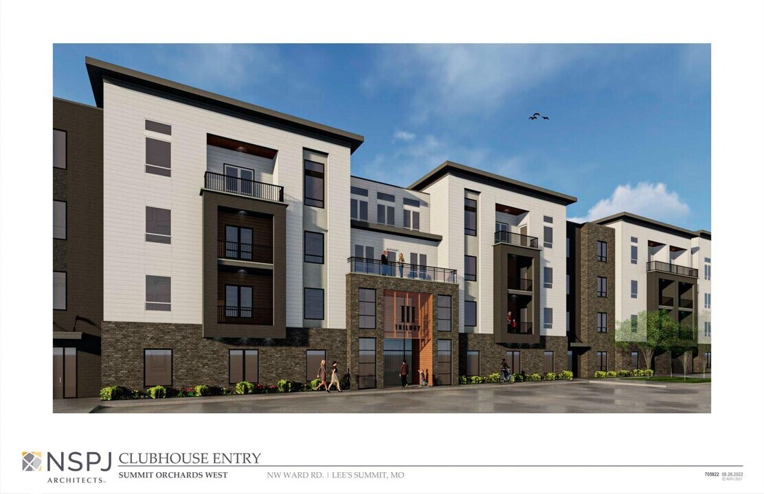 Trilogy Apartments in Lee's Summit, MO - Foto de edificio