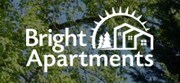 Property Management Company Logo Bright Apartments