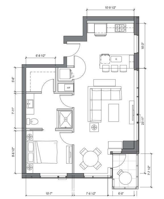 1321 Seneca St, Unit 1205 in Seattle, WA - Building Photo