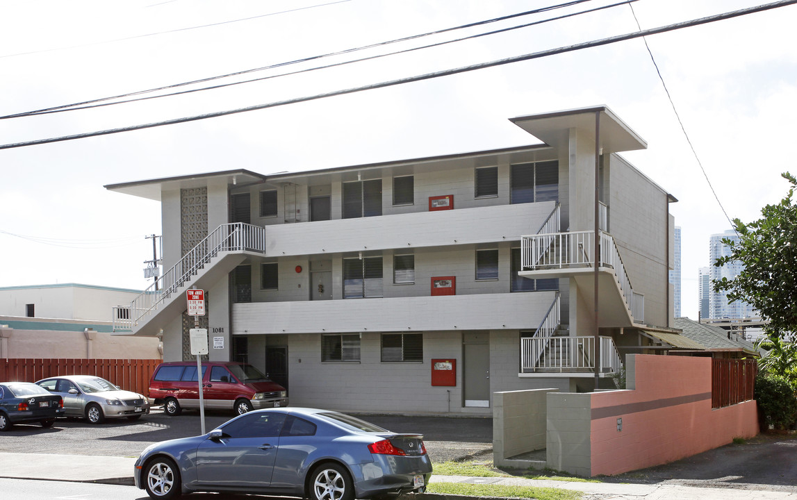 1081 Kinau St in Honolulu, HI - Foto de edificio