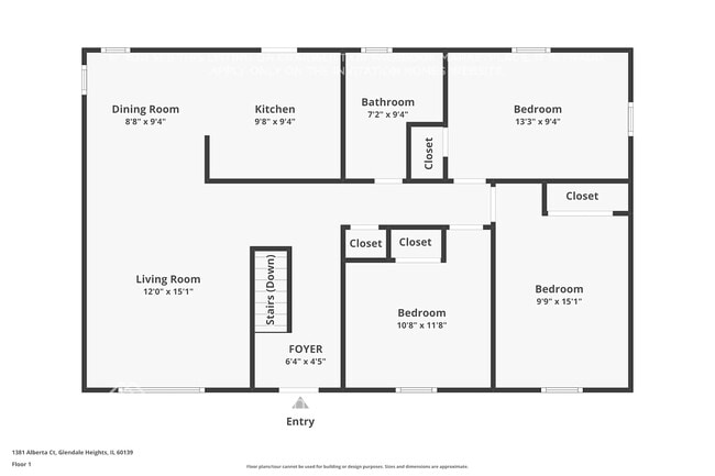 1381 Alberta Ct in Glendale Heights, IL - Building Photo - Building Photo