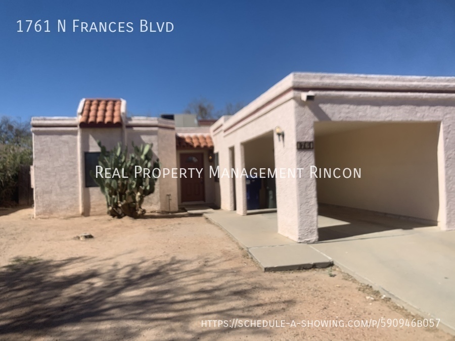 1761 N Frances Blvd in Tucson, AZ - Building Photo