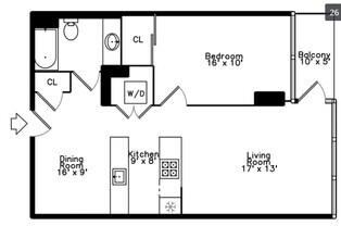 9715 Woods Dr, Unit 907 in Skokie, IL - Building Photo - Building Photo