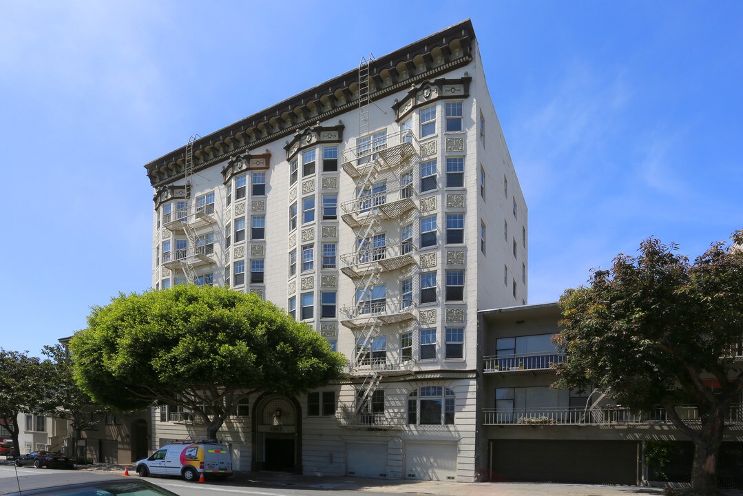 Alamo Square in San Francisco, CA - Foto de edificio