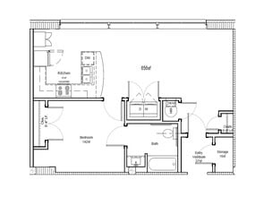 Dillard School in Yanceyville, NC - Foto de edificio - Floor Plan