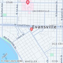 221 NW Martin Luther King Jr Blvd in Evansville, IN - Building Photo