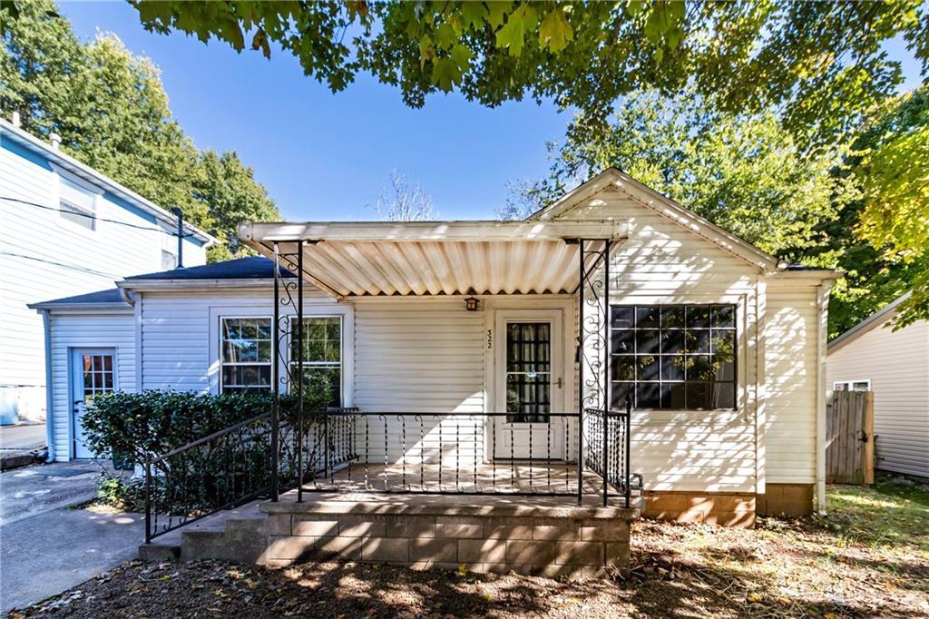 322 S Duncan Ave in Fayetteville, AR - Foto de edificio