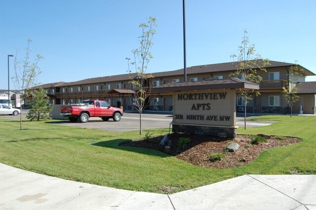 Northview Apartments in Sidney, MT - Foto de edificio