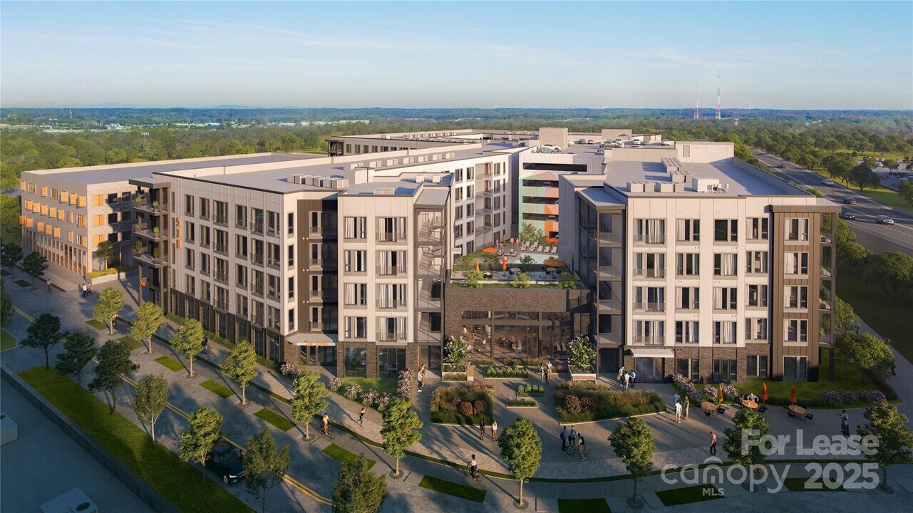 4101 Raleigh St in Charlotte, NC - Foto de edificio