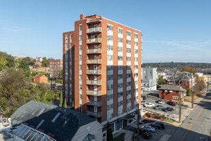 Ashley Towers in Macon, GA - Building Photo