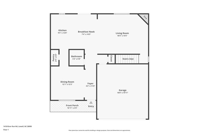 1418 River Run Rd in Lowell, NC - Building Photo - Building Photo