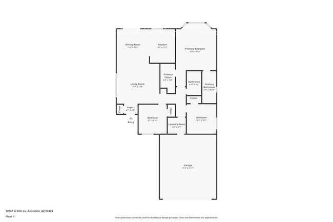 10967 W Elm Ln in Avondale, AZ - Building Photo - Building Photo