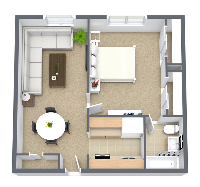 Woodland Apartments in Woodbine, IA - Building Photo - Floor Plan