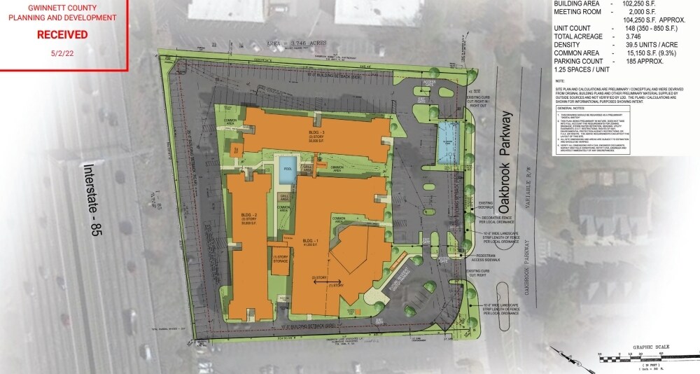 Congress Hotel Conversion in Norcross, GA - Foto de edificio