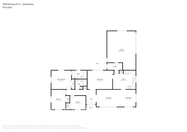 4529 Naranja Dr S in Jacksonville, FL - Foto de edificio - Building Photo