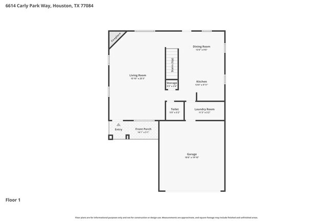 6614 Carly Park Way in Houston, TX - Foto de edificio - Building Photo