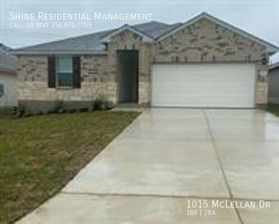 1015 McLellan Dr in Temple, TX - Building Photo
