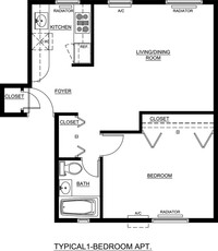 203-05 42nd Avenue in Flushing, NY - Building Photo - Floor Plan