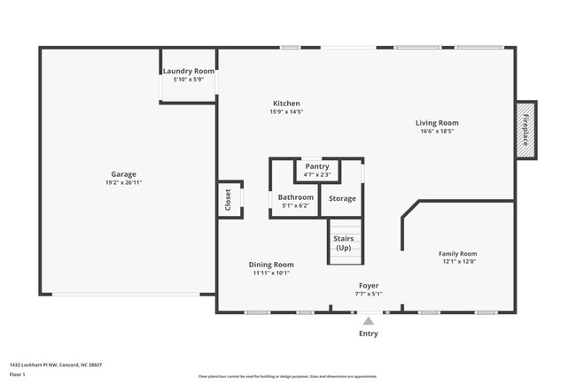 1432 Lockhart Pl NW in Concord, NC - Building Photo - Building Photo