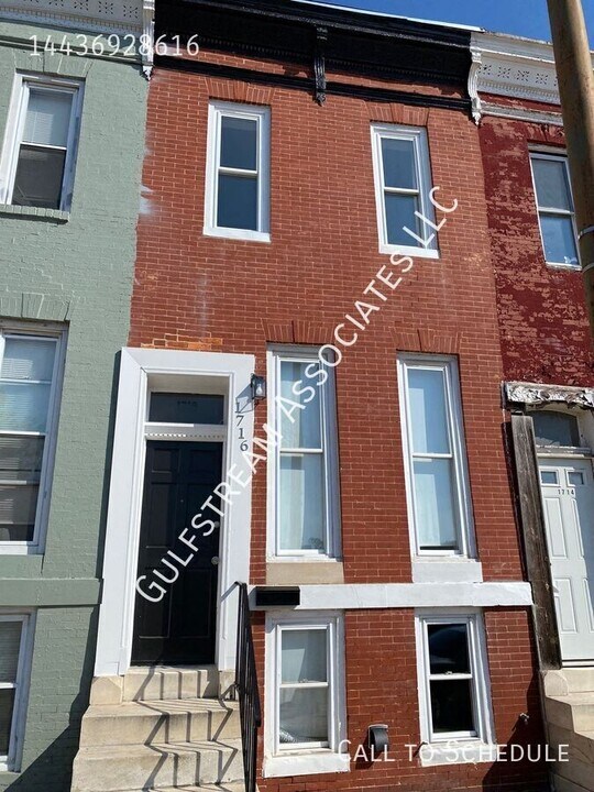 1716 Riggs Ave in Baltimore, MD - Building Photo