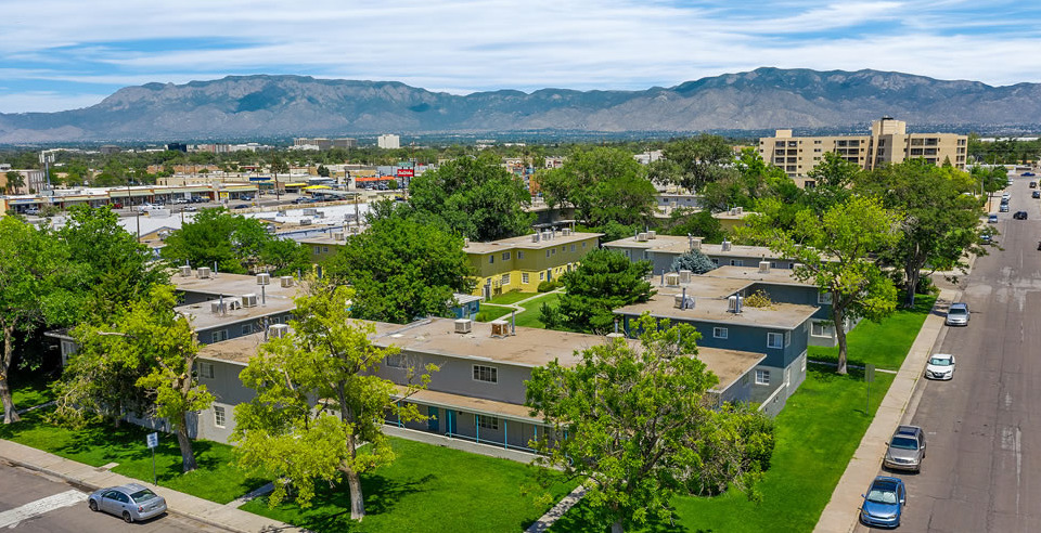 Nob Hill Apartments in Albuquerque, NM - Foto de edificio