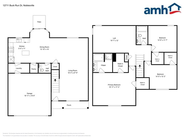 12711 Buck Run Dr in Noblesville, IN - Building Photo - Building Photo