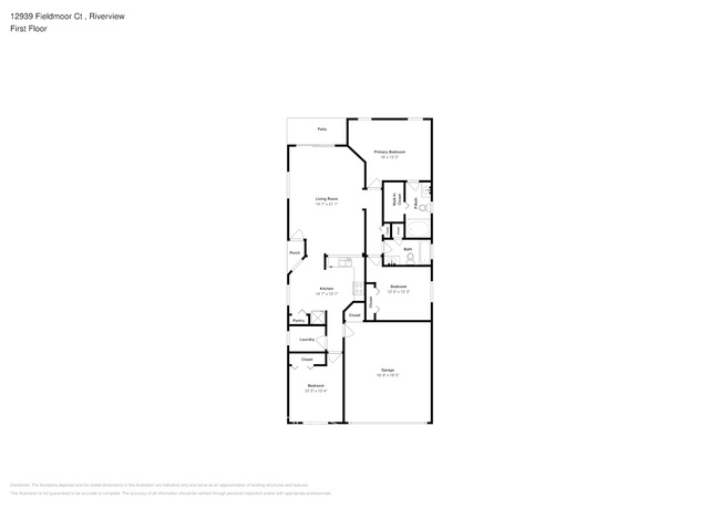 12939 Fieldmoor Ct in Riverview, FL - Foto de edificio - Building Photo