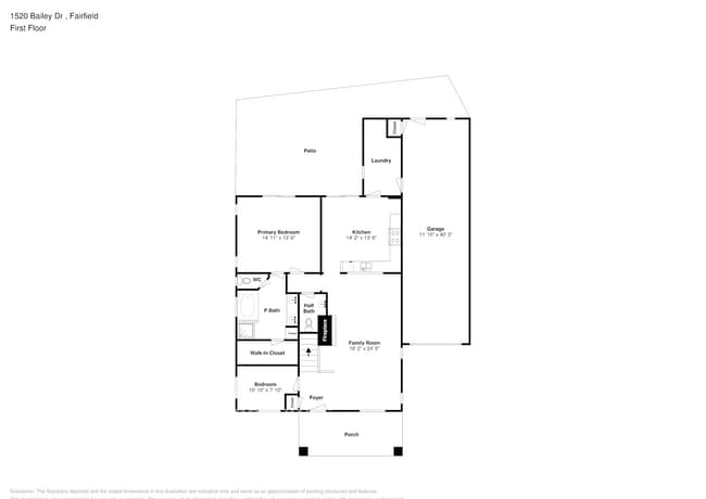 1520 Bailey Dr in Fairfield, CA - Building Photo - Building Photo