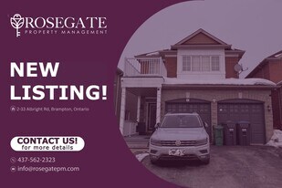 33 Albright Rd in Brampton, ON - Building Photo