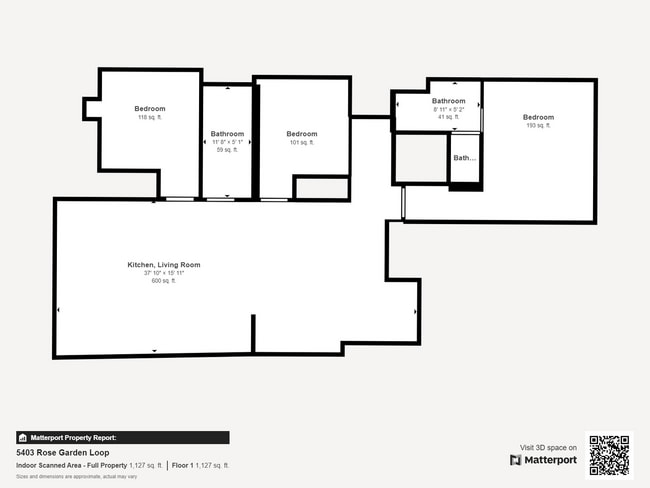 5403 Rose Gdn Lp, Unit Unit B in Killeen, TX - Foto de edificio - Building Photo